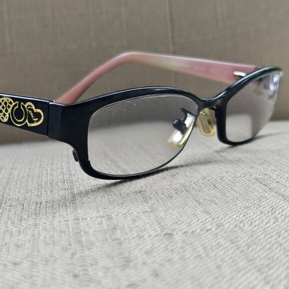 Coach Women Eyeglasses Satin Black 50[]16 135 HC5007 Willow Glasses Frame